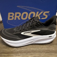 Brooks Ghost 18 Men's Running Shoes Black/Gray/White Low Top Lace-Up