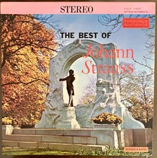 Johann Strauss "The Best Of Johann Strauss" 12" Vinyl Record LP (S VG+/R VG+)