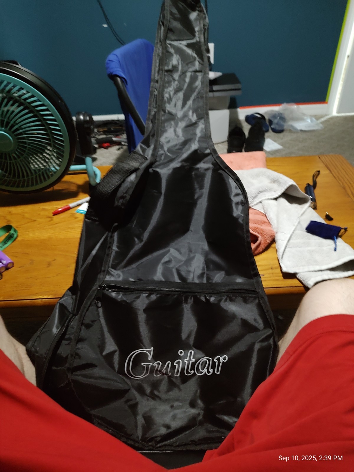 Brand New Guitar With Cover And Strap And Strings And Tuner