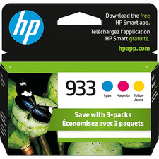 HP 933 Cyan, Magenta, Yellow Jaune 3 pack Warranty end FEB 2026