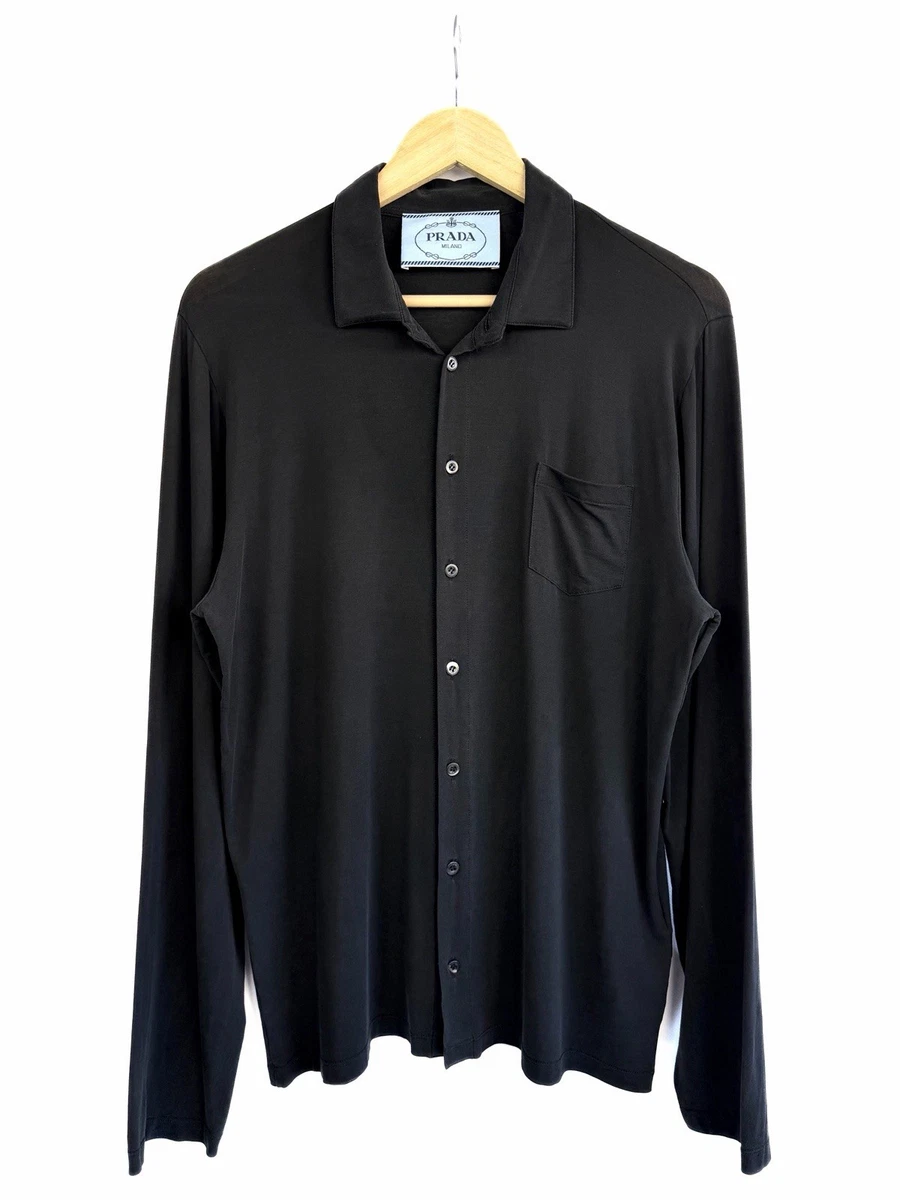 PRADA Silk Casual Button-Down Shirts for Men for sale | eBay