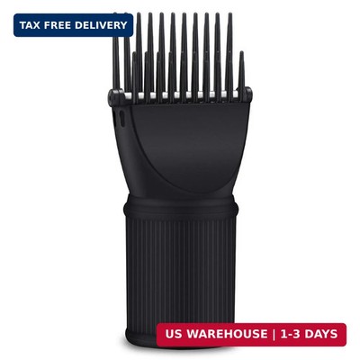 Segbeauty Blow Dryer Comb Attachment, Black Brush Attachments for Hair Dryer Con