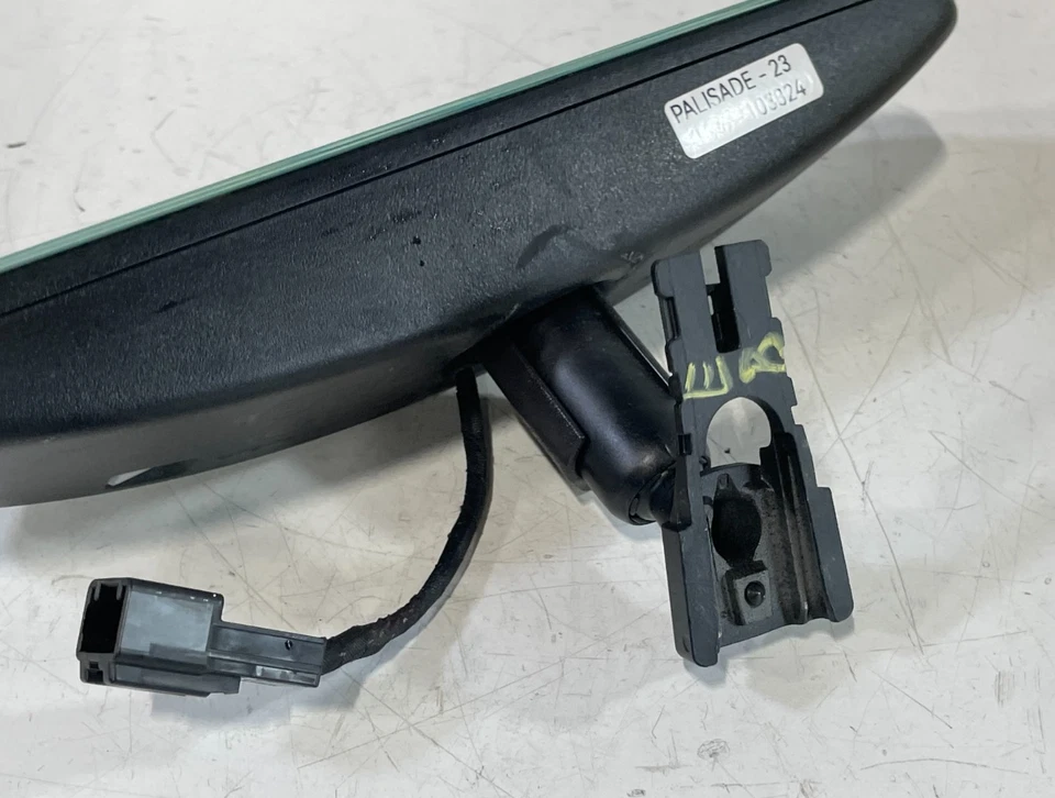 2023-2025 HYUNDAI PALISADE INTERIOR REAR VIEW INSIDE MIRROR W/ HOMELINK # 103324 - Image 4 of 4