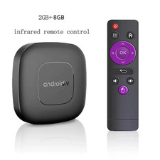 Android13 Smart Home Theater TV Box Allwinnerh313 Assistente Google Netflix Stre