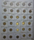 Coin Lot USA 30 X 1936 1937 Buffalo nickel 5 cents coins