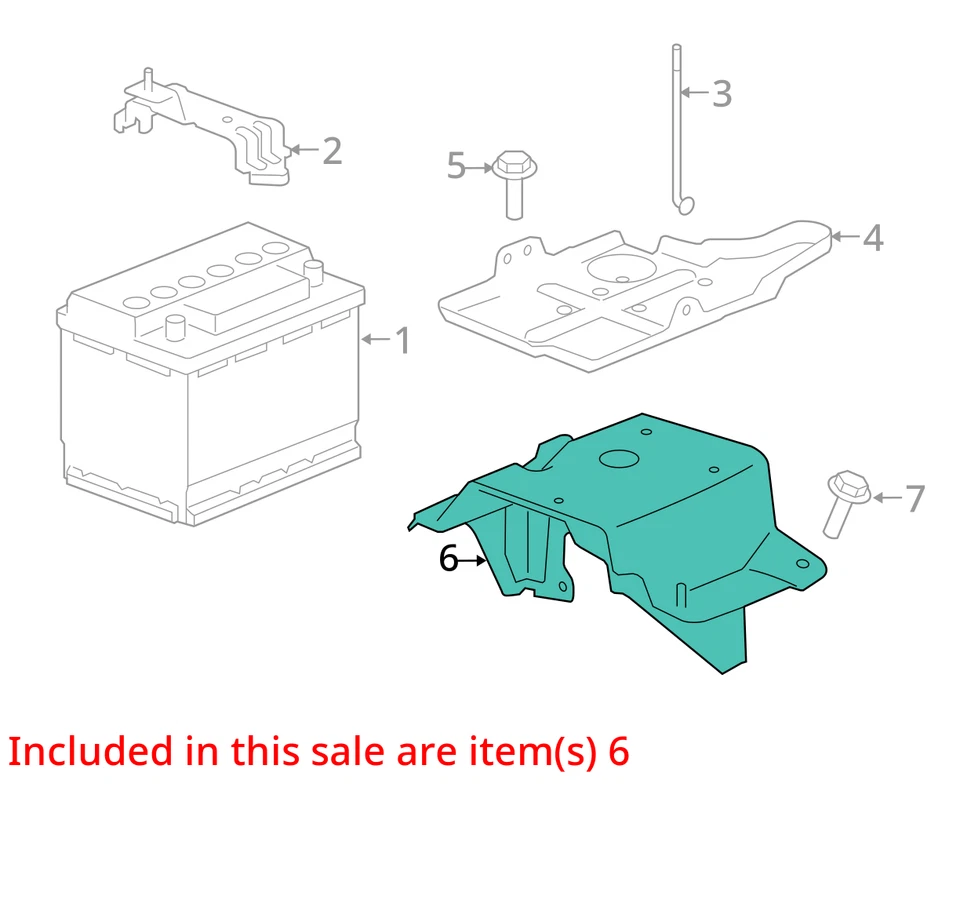 SE ADAPTA A 2008-2009 SATURN VUE SOPORTE ASM BAT BANDEJA SUPT 15876762 - NUEVO FABRICANTE DE EQUIPOS ORIGINALES 15876762 Foto 2 de 3