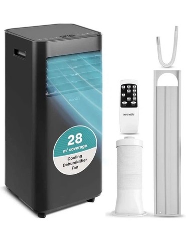 SereneLife 7000BTU Portable Air Conditioner Dehumidifier Fan (3IN1) SLPAC170BUK