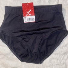 NEW Capezio Briefs Black Adult Size Small TB111C Dance Trunks