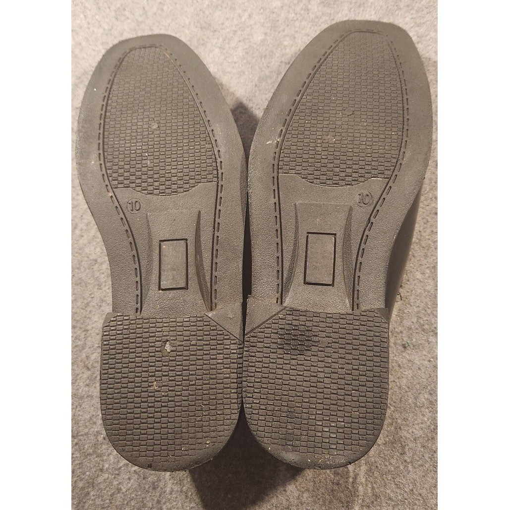 Samuel Joseph Shoes Mens Size 10‎ Black Slip On Dress Loafers Croc Embossed Samuel Joseph Shoes Mens Size 10 Black Slip On Dress Loafers  main image 3