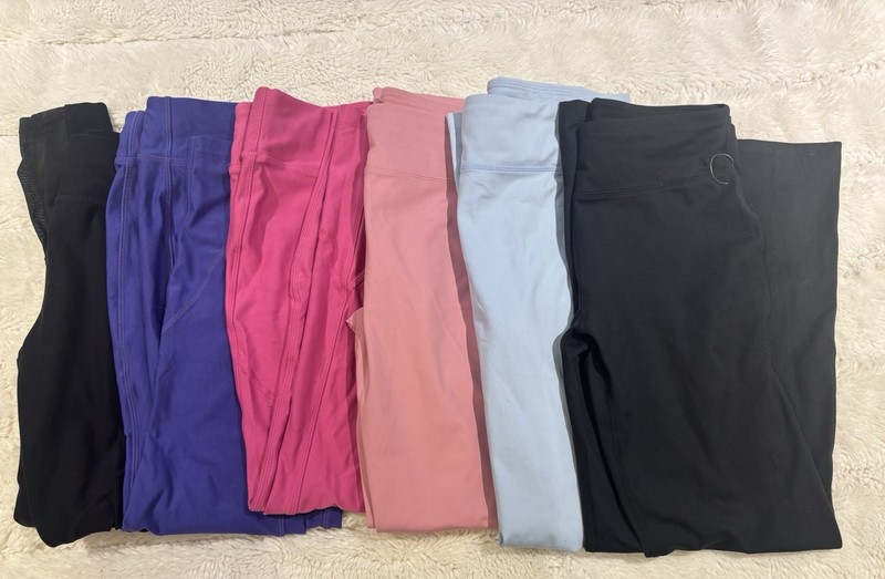 Lot Of 6 Mondetta Girls Size 10-12 Athletic Leggings Dance Gymnastics Aerial ￼