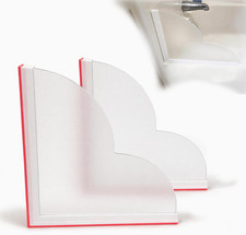 Splash Guard for Bathtub, Large Shower Splash Guard, Waterproof Self-Adhesive Sh