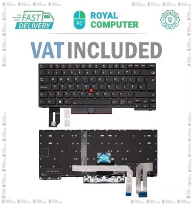 UK Tastatur ohne Hintergrundbeleuchtung mit Zeiger für Lenovo Thinkpad E480 20KN 20KQ