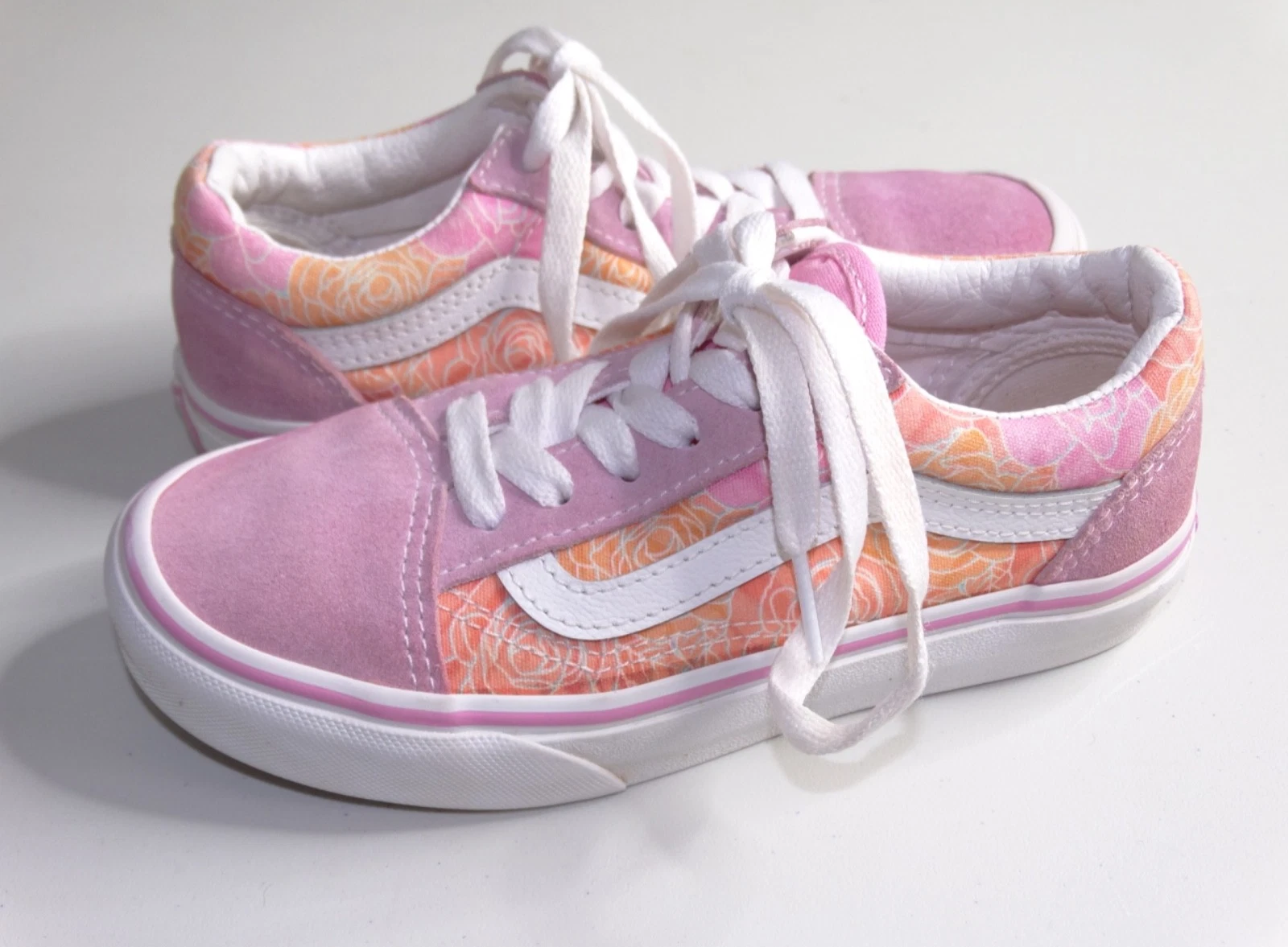 Scarpe da ginnastica Vans Oldol Skoo Rosetiche mim perbini bambini ragazz t 1utdoor outdoo skater