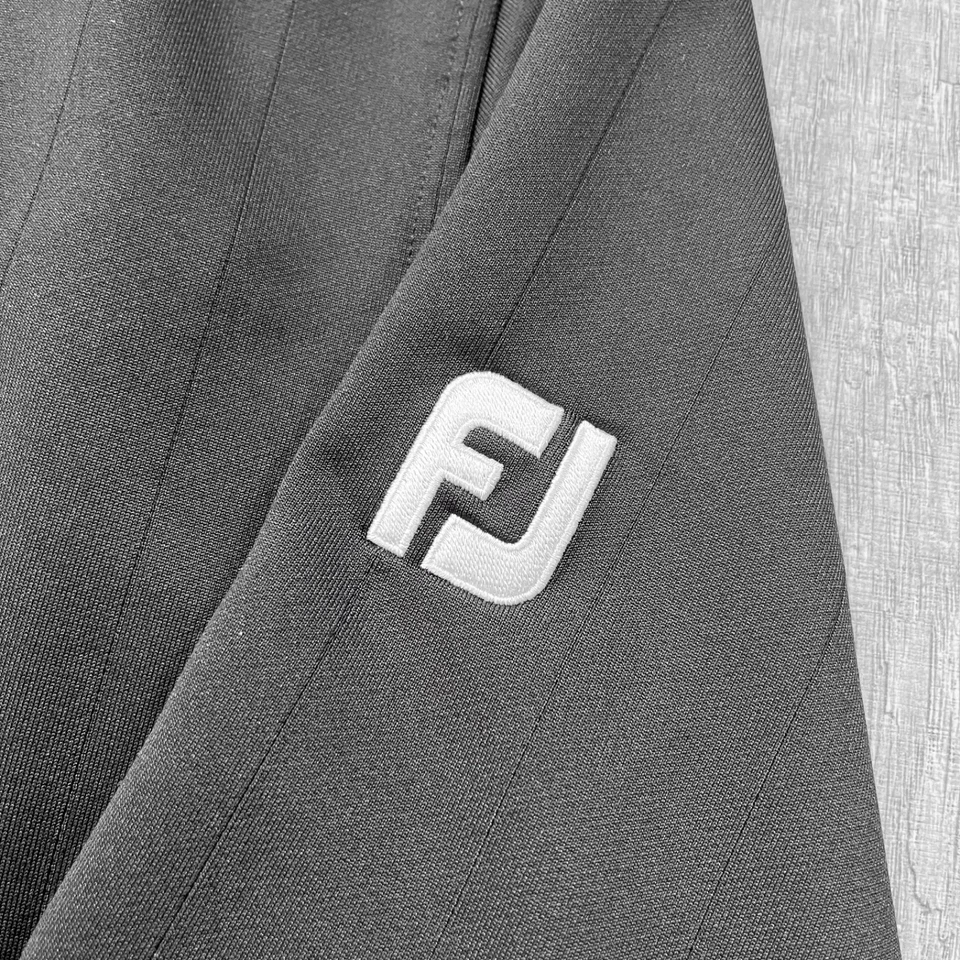 FootJoy Pullover Mens Extra Large Black Quarter Zip Tech Tour Collar Chill Out - Imagen 2 de 4