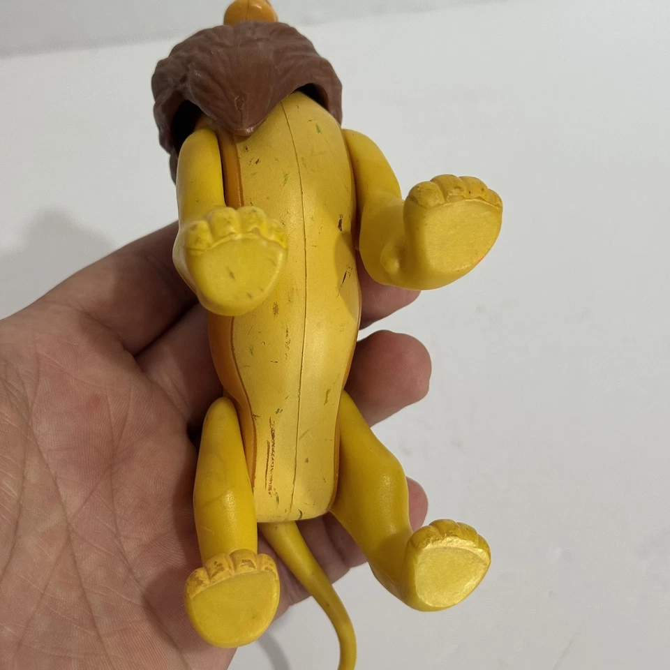 Figura Simba Adulto Acción Lucha El Rey León Disney 1994 De Colección Mattel Foto 4 de 4