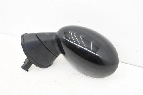 2006 MINI COOPER S R53 FRONT LEFT DRIVER SIDE VIEW DOOR MIRROR OEM BLACK KW69
