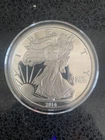 2016'  5 Troy Ozs "Heraldic Eagle" Silver .999 Fine Silver, Qty: 1