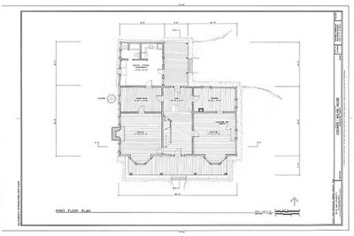 HABS TEX,239-BREN,2- sheet 3 16 - Giddings-Wilkin House, 805 Crockett Street,