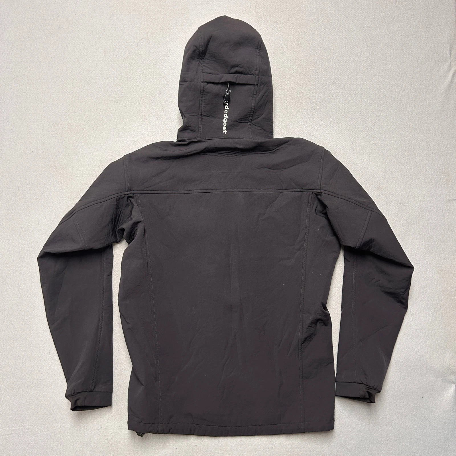 Bearded Goat Fleece Lined Soft Shell Jacket size Medium image 6