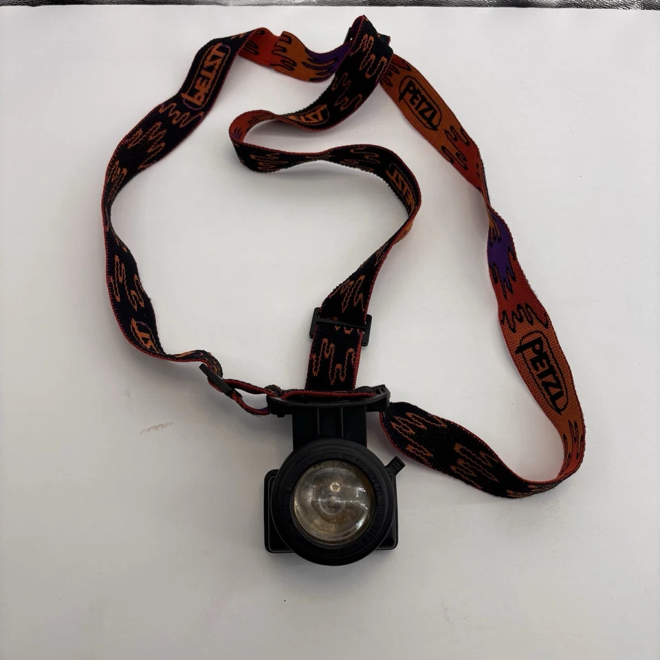 Mega faro Petzl vintage 1980 Foto 2 de 4