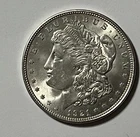1921 Morgan Silver Dollar $1 Face – 90% Silver – BU Raw Coin – Air-Tite Beauty