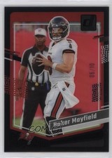 2023 Panini Clearly Donruss Black 6/10 Baker Mayfield #46 00ht