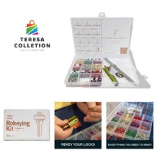 Schlage Rekey Kit Compatible with 50 Master Pins | Schlage Rekeying Kit with ...