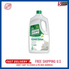 Quick Shine Multi-Surface Floor Finish, Pfas-Free Formula, All Purpose Household