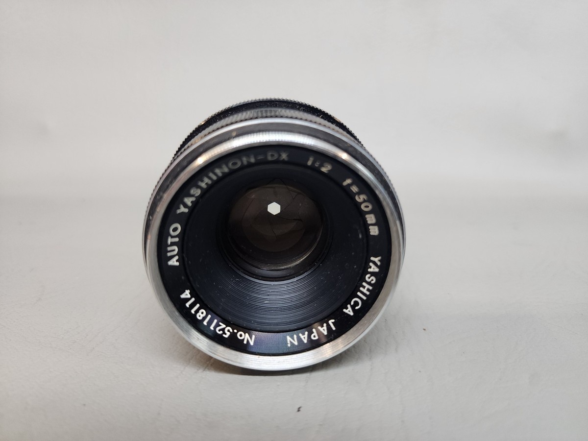 YASHICA ヤシカ AUTO YASHINON-DX 50mm F2 Yashica 50mm f2 Auto Yashinon-DX – Kamerastore