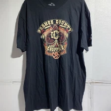 Orange County Choppers Logo Black T Shirt Sz. 2XL