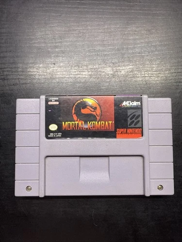 Mortal Kombat SNES (Super Nintendo, 1999)