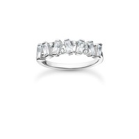 Thomas Sabo Damenring Mit WeißEn Steinen Silber 925