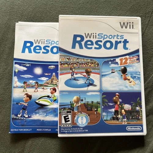 New ListingWii Sports Resort (Nintendo Wii, 2009) Complete Manual, Tested, Great Condition