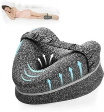 Premium Leg Pillow Foam Memory Leg and Knee Pain Relief Pillow for Side Sleeping