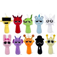 New Sprunki Game Plush Toys 9In Soft Stuffed Cartoon Pillow for Kids as Gift USA