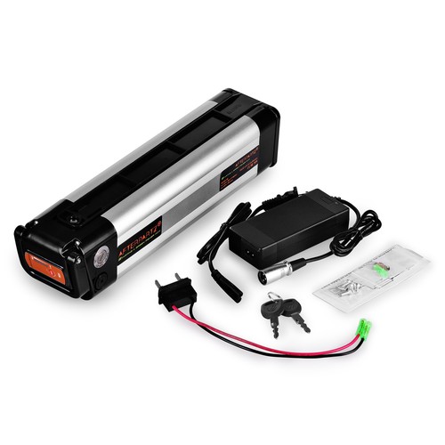 Elektrofahrrad abtrennbar Akku 36V 10Ah E-Bike Lithium-Batterie Ladegerät - Bild 6 von 8