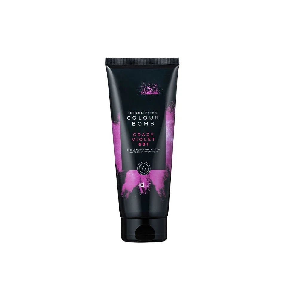 IDHAIR ID Hair ColourBomb 200ml Crazy Violet 681