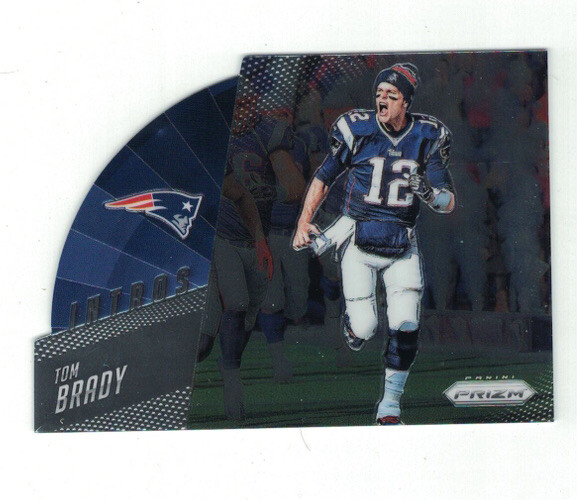 TOM BRADY 2015 Panini Prizm INTROS Insert Parallel No. I5 Die Cut Patriots SP