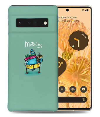 CASE COVER FOR GOOGLE PIXEL|CUTE ADORABLE BLUE BIRD SKETCH DRAWING ART #1