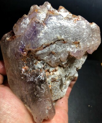 687g 1PC WOW! Super Seven Skeletal Amethyst Quartz Crystal Specimen a682