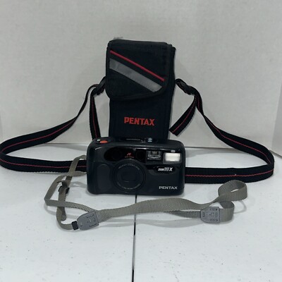 ★【PENTAX：zoom60-X】★◆カメラ◆ Pentax Zoom 60 X 35mm Point & Shoot Film Camera for sale