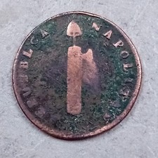 R3 Napoli 6 Tornesi Variante REPUBBLCA SENZA LA I  1799