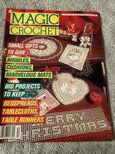 Magic Crochet October 1989 Number 62 Christmas