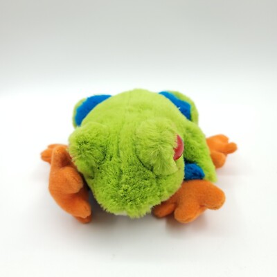 Animal Planet red eyed tree frog plush - makes croaking sound