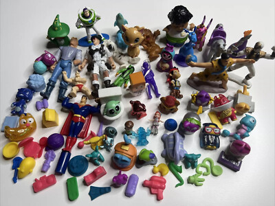 45 Assorted Sm Toy Figurines Action Figures My Little Pony Cats Accessories More