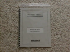 Vintage Original Audio Research LS5 MKII Manual. Good Condition.