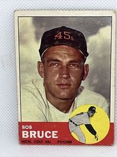 1963 Topps - #24 Bob Bruce