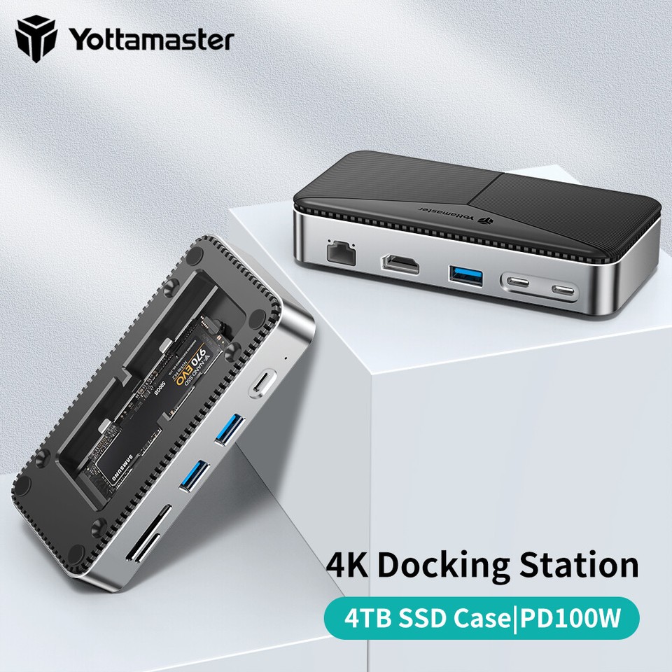 YOTTAMASTER M.2 NGFF NVMe SATA USB C 3.2 GEN 2 Adapter Externes SSD Gehäuse Case EUR 20,49 - Foto 9