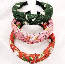 Christmas Headbands for Women Girls Knotted Headbands Christmas Hair Accessor...