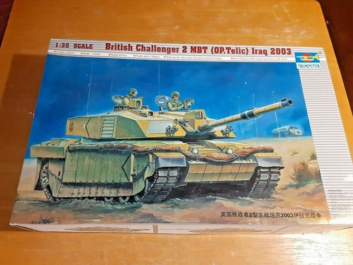 2004 TRUMPETER Modell BRITISCHER HERAUSFORDERER 2 MBT (OP.TELIC) IRAK 2003 Bausatz #00323